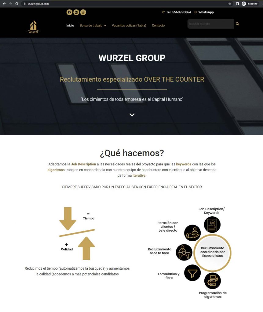 WURZEL GROUP / Reclutamiento