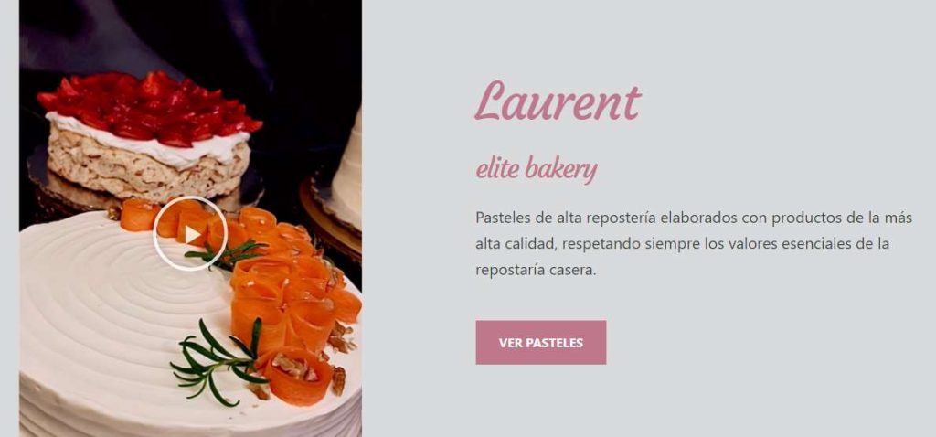 Pastelería “Laurent elite bakery”, Monterrey Nuevo León