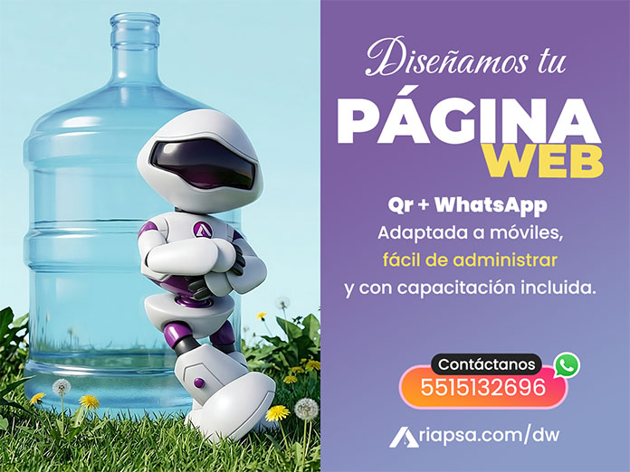 Ads 696 x X diseno web purificadoras ariapsa