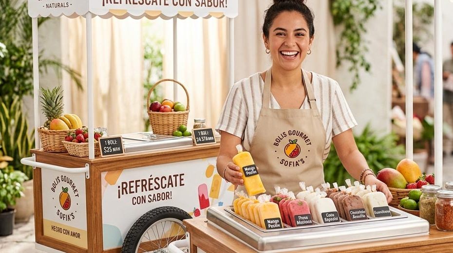 emprende con bolis y paletas