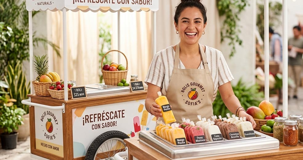 emprende con bolis y paletas