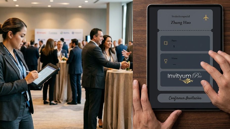 InvityumPro: la plataforma para la gestión de invitados, confirmaciones y accesos en tiempo real 1 Invitaciones digitales empresariales para gestion de invitados
