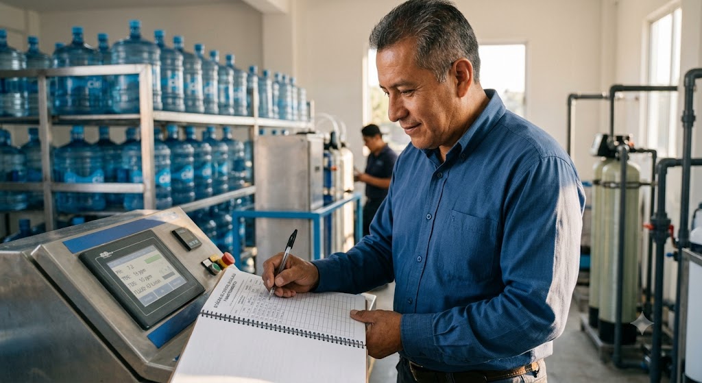 bitacora de agua gratis