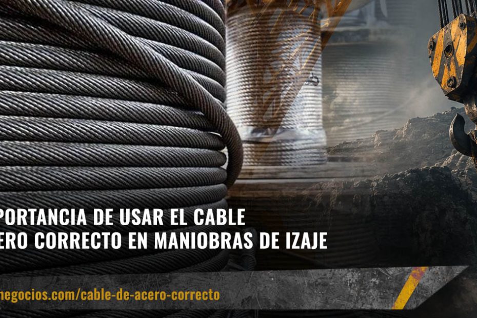 La Importancia de Usar el Cable de Acero Correcto en Maniobras de Izaje 1 Acerax: La Importancia de Usar el Cable de Acero Correcto en Maniobras de Izaje